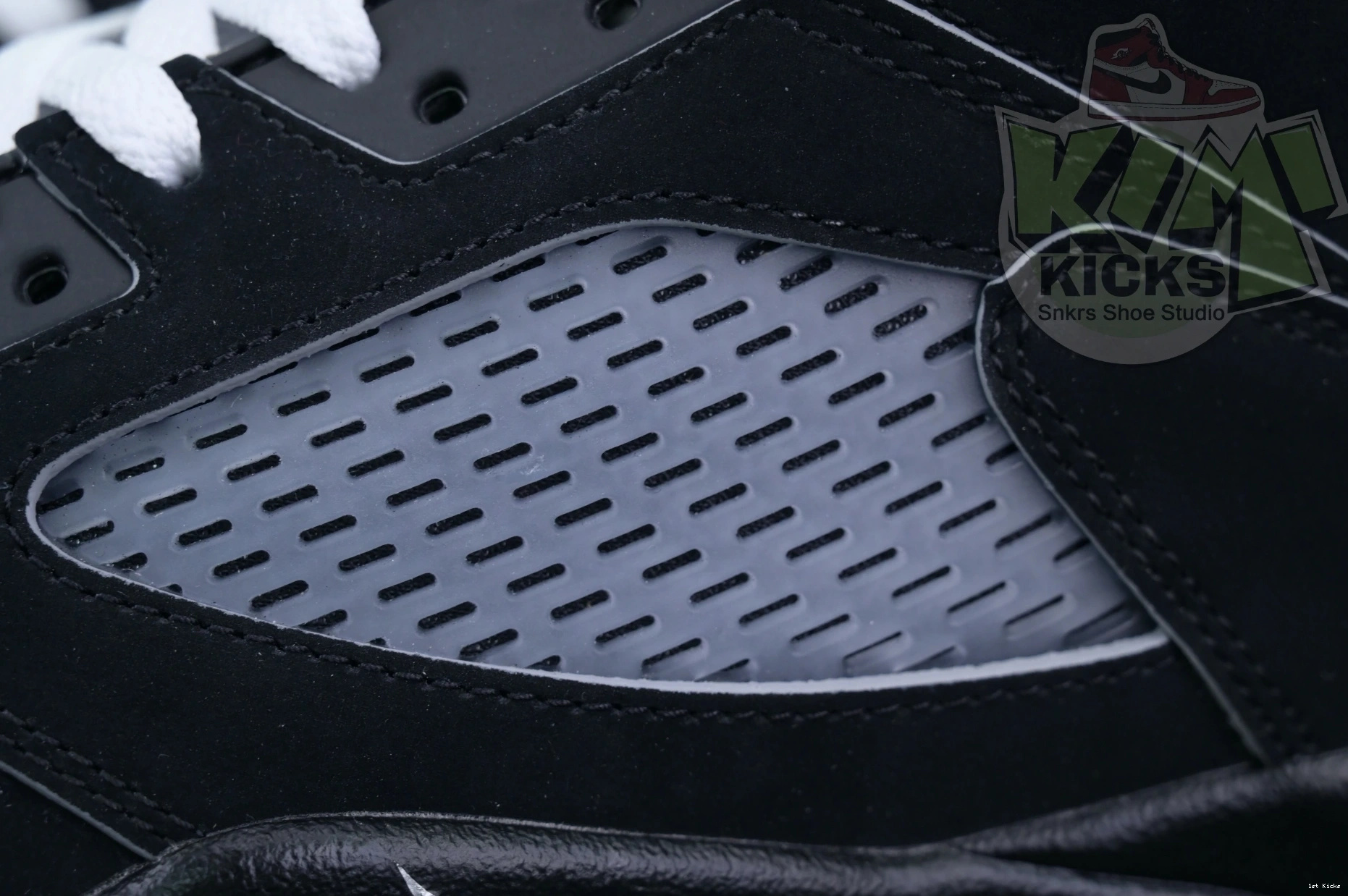 5“BLACK Kimikick Jordan 1856 REIMAGINED” Jordan AllSeason METALLIC Air 0113
